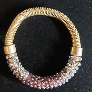 Unique two tone bracelet